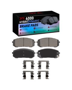 DFC 21-25 Hyundai Sonata Front 4000 HybriDynamic Brake Pads and Hardware Kit - 4000-2302-02