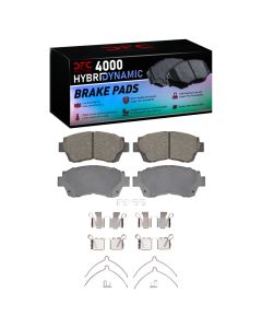 DFC 90-98 Lexus ES300 Front 4000 HybriDynamic Brake Pads and Hardware Kit - 4000-0476-02