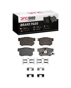 DFC 05-16 Honda CR-V Rear 5000 Advanced Ceramic Brake Pads and Hardware Kit - 1551-1086-01