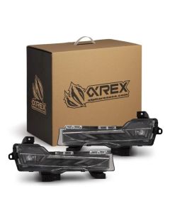 AlphaRex 17-23 Tesla Model 3/20-24 Model Y Double Tap Dual Color LED Projector Fog Lights - 210010