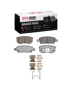 DFC 04-17 Chrysler 200 Rear 5000 Advanced Ceramic Brake Pads and Hardware Kit - 1551-1037-01