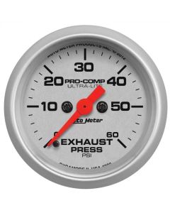 AutoMeter GAUGE EXHAUST PRESS 2 1/16in. 60PSI DIGITAL STEPPER MOTOR ULTRA-LITE- AUTO-4392