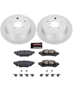 Power Stop 14-15 Lexus IS250 Rear Z17 Evolution Geomet Coated Brake Kit - CRK6930