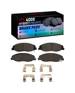 DFC 08-14 Cadillac CTS Front 4000 HybriDynamic Brake Pads and Hardware Kit - 4000-1332-01