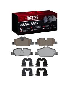 DFC 14-24 Mini Cooper (Excl Clubman) Rear Active Performance Pads and Hardware Kit - 1115-1800-01