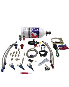 Nitrous Express Three Cyl Piranha Nitrous Kit w/2.5lb Bottle - 60033P