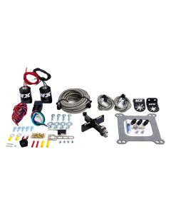 Nitrous Express 4150 Covert Crossbar Plate System Stage 6 50-300HP (w/o Bottle) - 63041-00