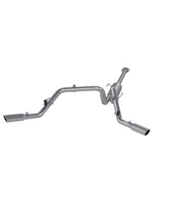 MBRP T409 Stainless Steel 2.5" Catback Dual Split Side Toyota Tacoma 2005-2015 - S5328409