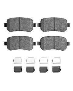 DFC 04-07 Ford Freestar Rear 4000 HybriDynamic Brake Pads and Hardware Kit - 4000-1021-01