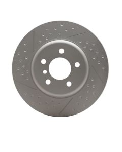 DFC 13-21 BMW 428i Rear GeoSPEC Coated Rotor - Dimpled and Slotted - 644-31114
