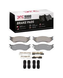 DFC 02-06 Dodge Durango Front 5000 Advanced Semi Metallic Brake Pads and Hardware Kit - 1551-0897-01