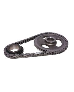 COMP Cams High Energy Timing Chain Set for Chevrolet Small Block V8 1955-1986, Single Roller Chain, Steel Construction, Black Finish - 3203CPG