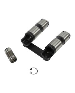 COMP Cams Evolution Retro-Fit Hydraulic Roller Lifters for Ford 289-351W Engines, Steel Construction, Black Finish, Standard Size, Pair - 89311-2