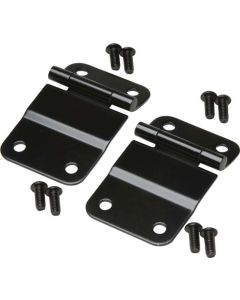 Jeep CJ7 Tailgate Hinges 76-86 - Black Powdercoat