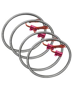 Oracle Chevy Corvette C6 05-13 LED Waterproof Afterburner Kit - Red - 1295-003