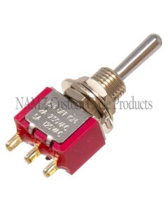 NAMZ Mini Air Ride Toggle Switch 5-AMP 1/4in. Hole - NMTS-02