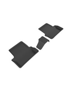 3D MAXpider 2016-2019 Buick Cascada Kagu 2nd Row Floormats - Black - L1BC03221509