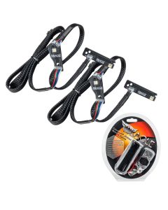 Oracle 15-21 Nissan GT-R RGB+W (Lightning Bolt) Headlight DRL Upgrade Kit - ColorSHIFT - 1283-330