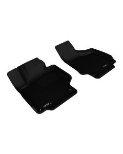 3D MAXpider 2008-2015 Audi TT/TTS Kagu 1st Row Floormat - Black - L1AD02911509