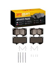 DFC 00-25 JAC Frison Front Heavy Duty Pads and Hardware Kit - 1214-0976-01