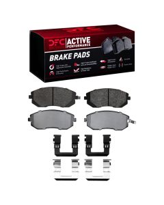 DFC 02-12 Saab 9-2X Front Active Performance Pads and Hardware Kit - 1115-0929-01