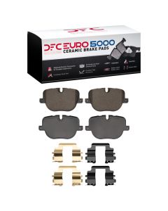 DFC 10-13 Land Rover Range Rover Sport Rear Euro 5000 Ceramic Brake Pads and Hardware Kit - 1600-1427-01
