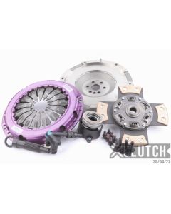 XClutch 14-19 Ford Fiesta ST 1.6L Stage 2 Sprung Ceramic Clutch Kit - XKFD22627-1B
