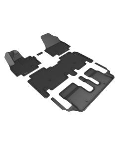 3D MAXpider 2024 Kia EV9 7-Seater Kagu Black - 1st/2nd/3rd Row - L1KA08101509