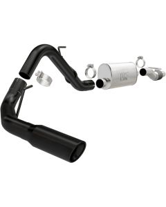 MagnaFlow SYS Cat-Back 11-14 Ford F-150 3.5L V6 EcoBoost 3in Black Single Side Exit Rear 3 Tip - 15364