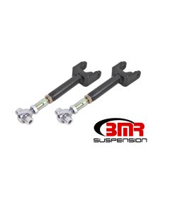 BMR 64-67 A-Body Upper Control Arms On-Car Adj. Rod Ends - Black Hammertone - UTCA044H
