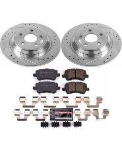 Power Stop 11-18 Volvo S60 Rear Z23 Evolution Sport Brake Kit - K4704
