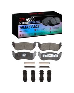 DFC 02-05 Ford Explorer Rear 4000 HybriDynamic Brake Pads and Hardware Kit - 4000-0881-01