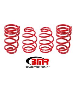 BMR 10-15 5th Gen Camaro V8 Lowering Spring Kit (Set Of 4 Front) - Red - SP025R