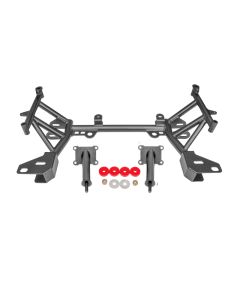 BMR 93-02 4th Gen F-Body K-member Low Mount Turbo LS1 Motor Mounts Standard Rack Mounts - Black - KM344H