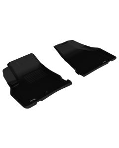 3D MAXpider 2008-2017 Buick/Chevrolet/GMC Enclave/Traverse/Acadia Kagu 1st Row Floormat - Black - L1BC02211509