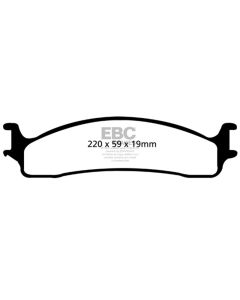 EBC 06-11 Dodge Ram 1500 Mega Cab 2WD Ultimax2 Front Brake Pads - UD965