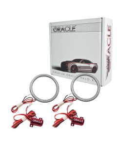 Oracle 11-14 Dodge Charger SRT8 LED Projector Fog Halo Kit - Red - 1193-003