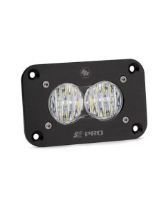 Baja Designs Flush Mount Clear Lens Wide Cornering Pattern S2 Pro LED Work Light- BAJA-481005