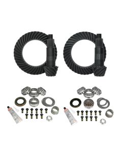 Yukon Gear & Install Kit Package For Jeep JL/JT Rubicon w/ D44 Front & Rear in a 5.38 Ratio - YGK070