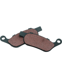 Organic Brake Pads for Softail & Dyna 08-17 - Rear