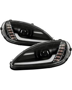 Spyder Signature Series 05-13 Chevrolet Corvette C6 Projector Headlights - 5087935