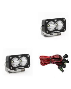 Baja Designs Spot Pattern Pair S2 Pro Series LED Light Pods- BAJA-487801