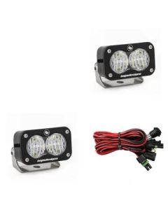 Baja Designs Wide Cornering Pattern Pair S2 Pro Series LED Light Pods- BAJA-487805