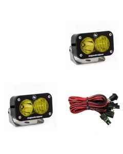 Baja Designs Amber Wide Cornering LED S2 Pro Pair- BAJA-487815