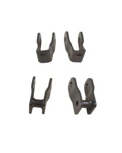 MaxTrac 18-20 Jeep Wrangler JL 2WD/4WD 2.5in Front & 2in Rear Shock Extenders - 4 Pc - 949800E