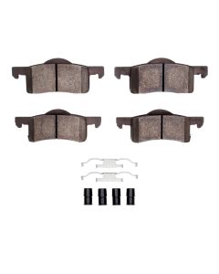 DFC 02-06 Ford Expedition Rear 4000 HybriDynamic Brake Pads and Hardware Kit - 4000-0935-01