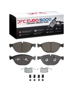 DFC 10-24 Jaguar XFR-S Front Euro 5000 Ceramic Brake Pads and Hardware Kit - 1600-1448-01
