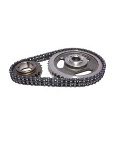 COMP Cams Magnum Double Row Timing Chain Set for Ford 351 Windsor 1969-1995, Steel Construction, Chrome Finish, Double Row Configuration - 2121CPG