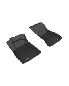 3D MAXpider 2017-2019 Audi A4/S4/A5/S5 Kagu 1st Row Floormat - Black - L1AD04211509