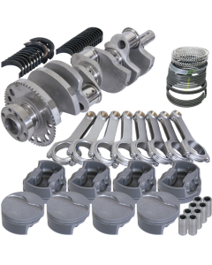 Eagle Chevy LS3 4.000in Crank 58 Tth Reluctor 6.125in H-Beam 4.030in Pistons Rotating Assembly - 129464030